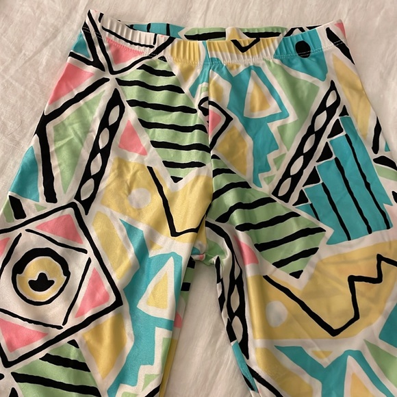 Vintage Made in USA Danskin Yoga Bike shorts/Leggings - Picture 5 of 8